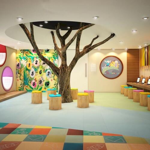 Оформление комнаты детского сада